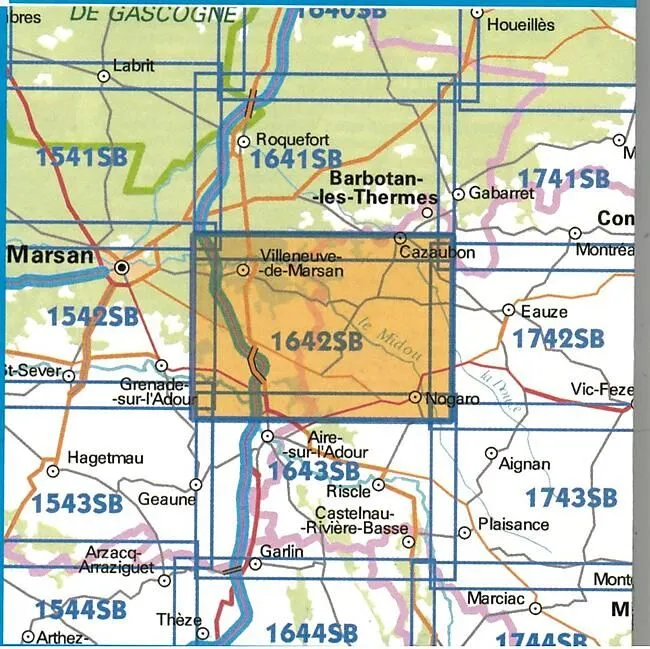 1642 SB VILLENEUVE DE MARZAN 1 25 000