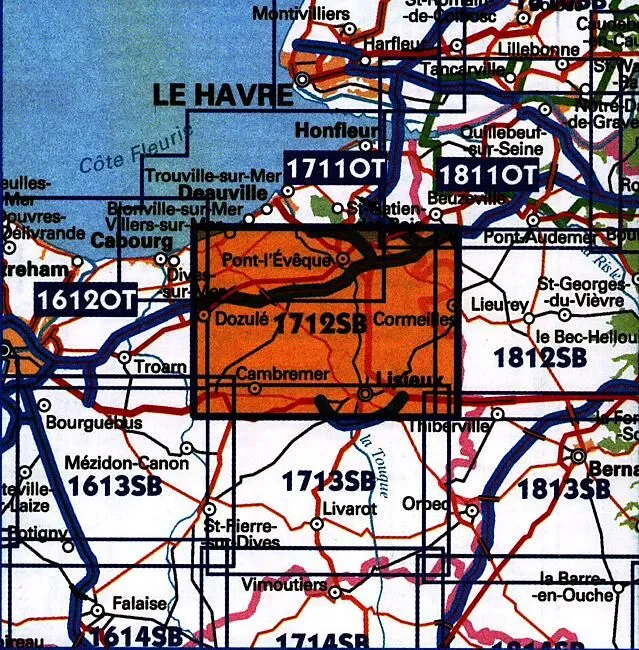 1712 SB LISIEUX CAMBREMER 1 25 000