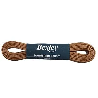 2 paires de lacets Cognac pour sneakers montantes
