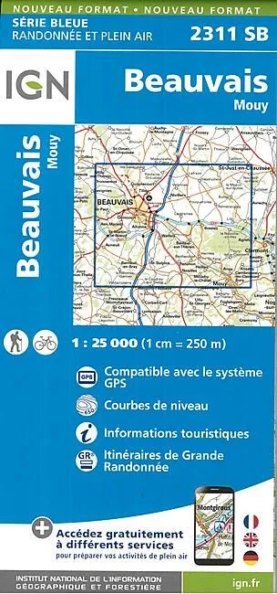 2311 SB BEAUVAIS MOUY 1 25 000