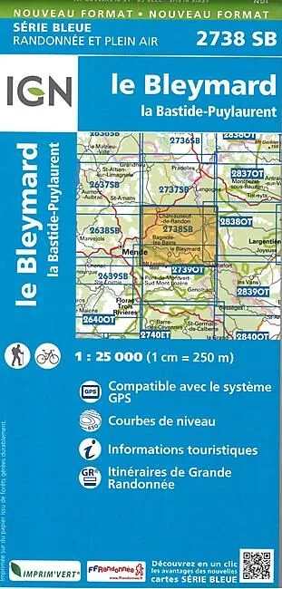 2738 SB LE BLEYMARD 1 25 000