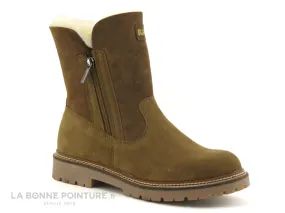 Achat chaussures Olang Femme Botte Pluie Neige, vente Olang AGATA 85 Cuoio - Bottine Femme cuir marron - Interieur laine