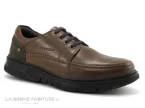 Achat chaussures Point d Orgues Homme Ville / Travail, vente Point d Orgues GRANTORINO - Chaussure lacet Homme cuir marron