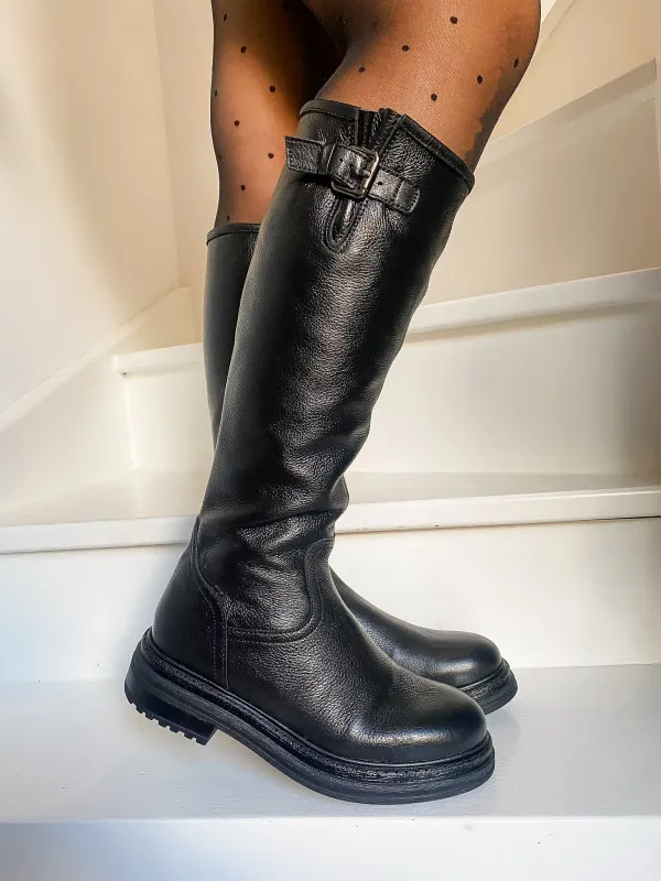 Aliwell - Bottes POLKA Metal Dark