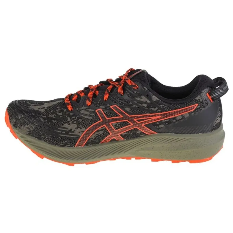 Asics Fuji Lite 3 M 1011B467-300 chaussures de course vert