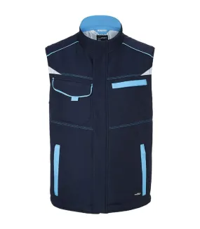 Bodywarmer softshell Hiver unisexe - JN854 - bleu marine