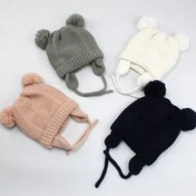 Bonnet d'hiver pour enfants protège-oreilles