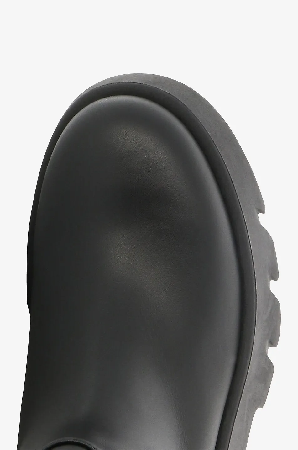 Bottes en cuir lisse à semelles épaisses Montey 60