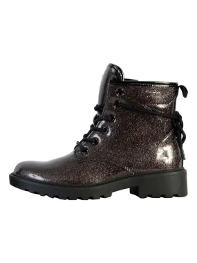 Bottine Cuir Enfant Geox Casey - Gris