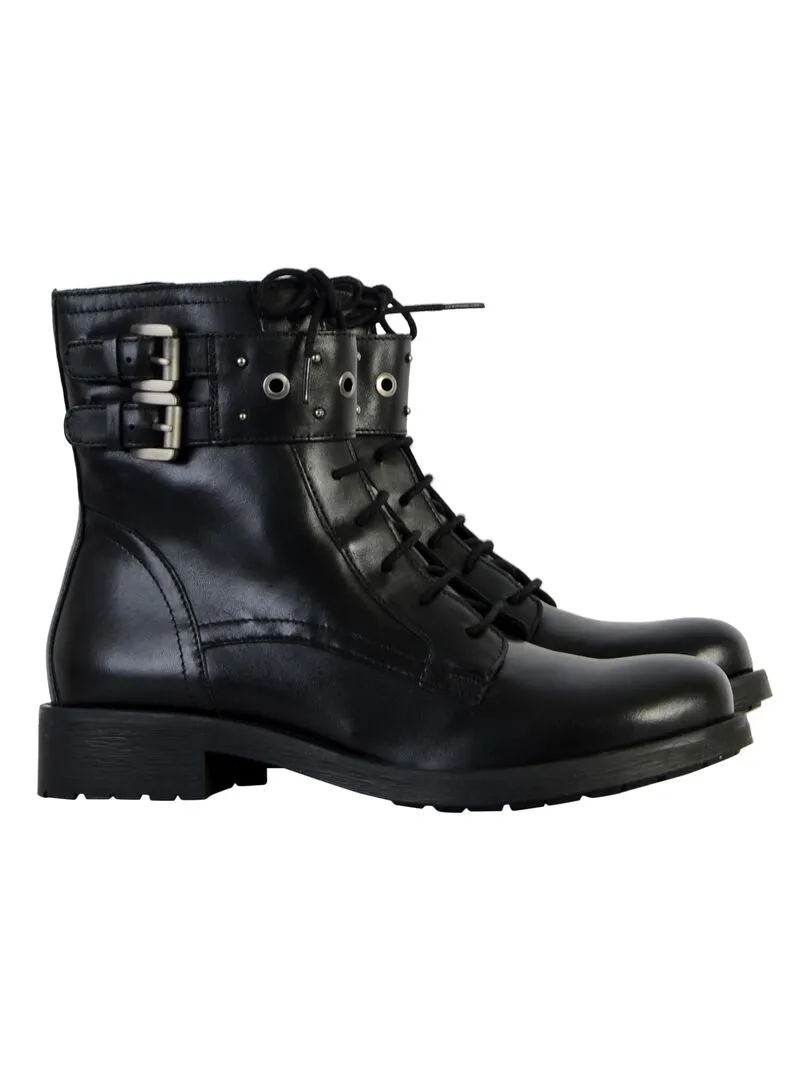 Bottine Cuir Geox Rawelle - Noir