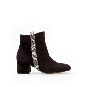 Bottines Best Fitting bleues en velours