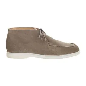 Bottines casual homme Velours Kaki Serenoa