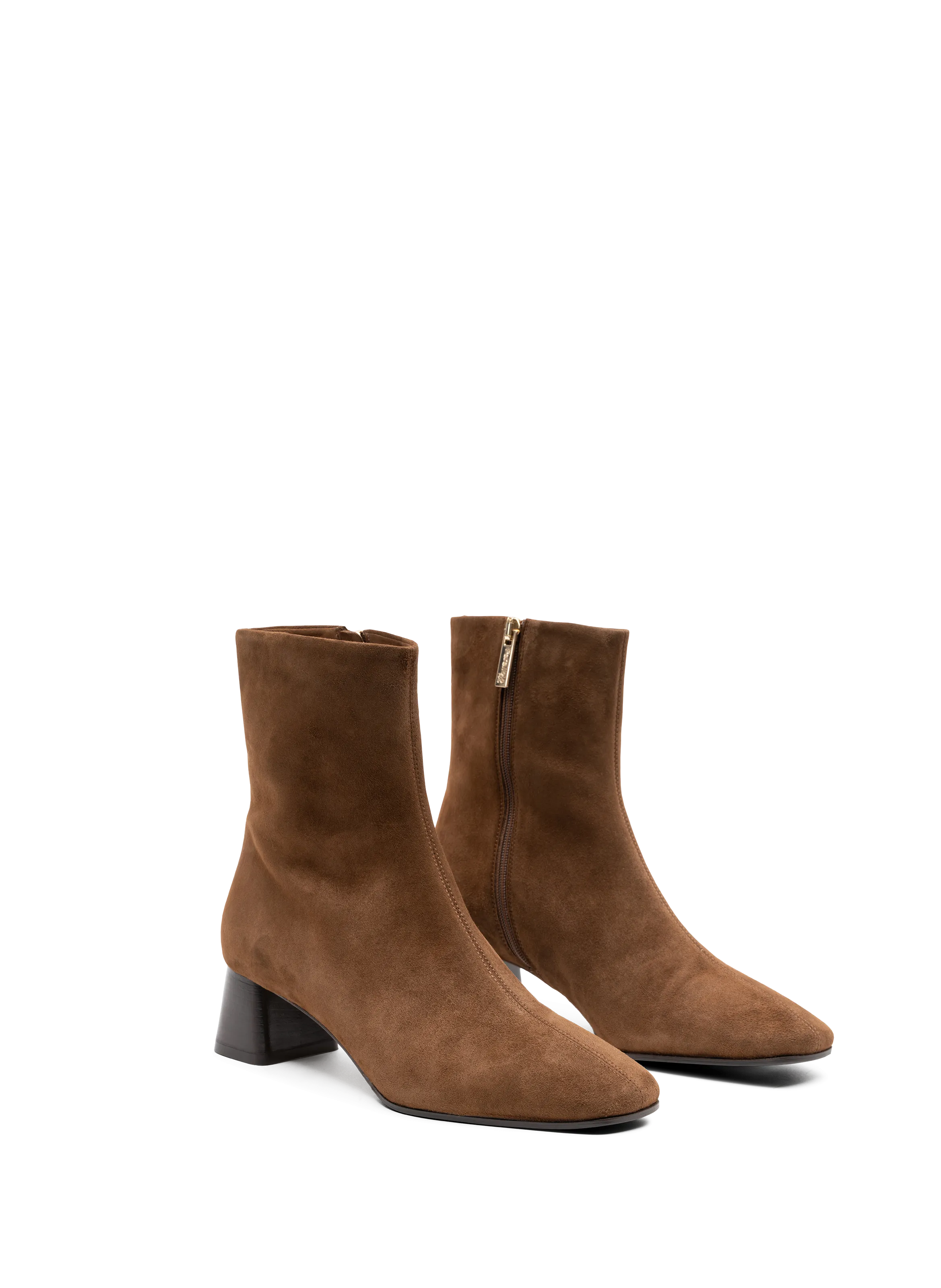 BOTTINES EN VELOURS BATAN - PARALLELE pour FEMME | Printemps
