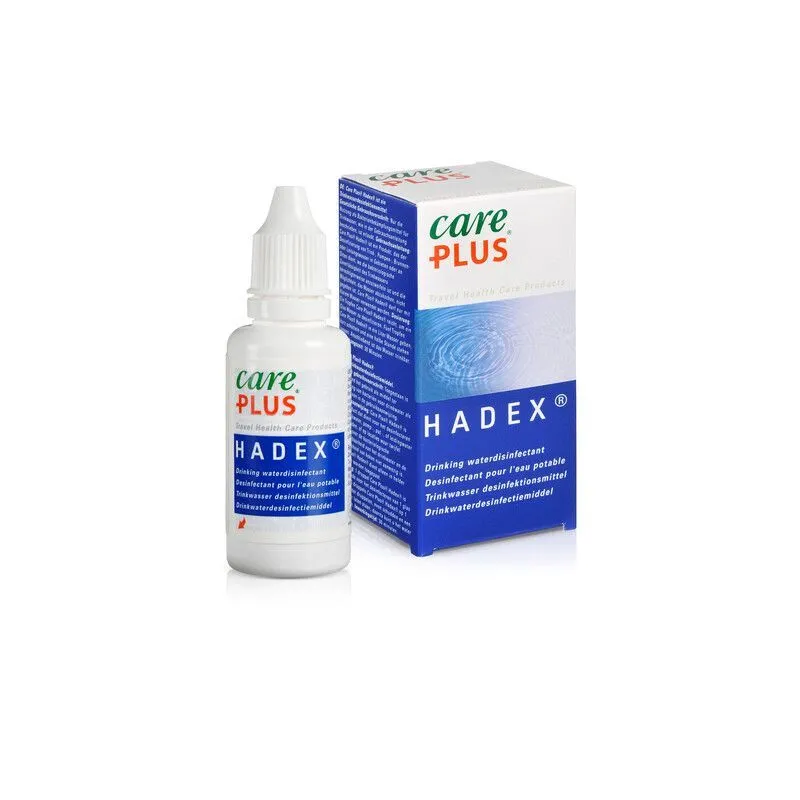 Care Plus Hadex - Water disinfectant - 30 ml - Désinfectant eau | Hardloop