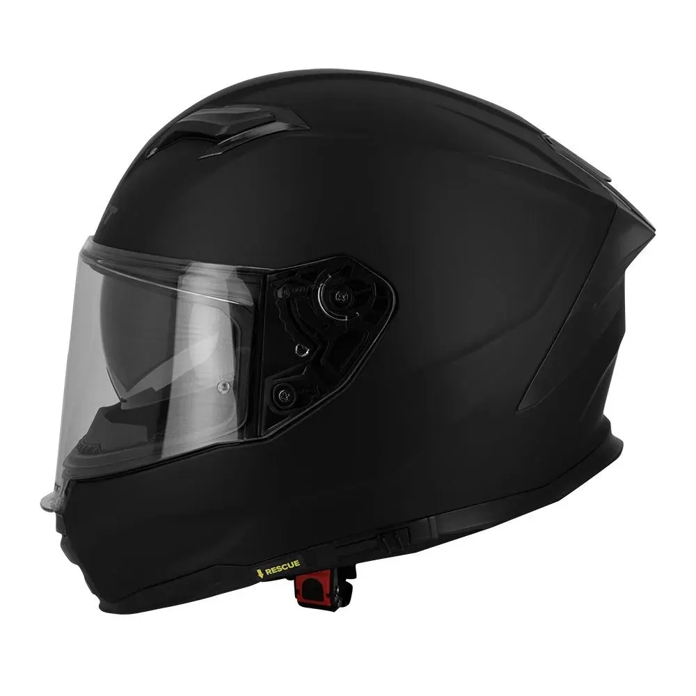 Casque moto Homme Intégral -S442 VENGE R Uni Noir Mat