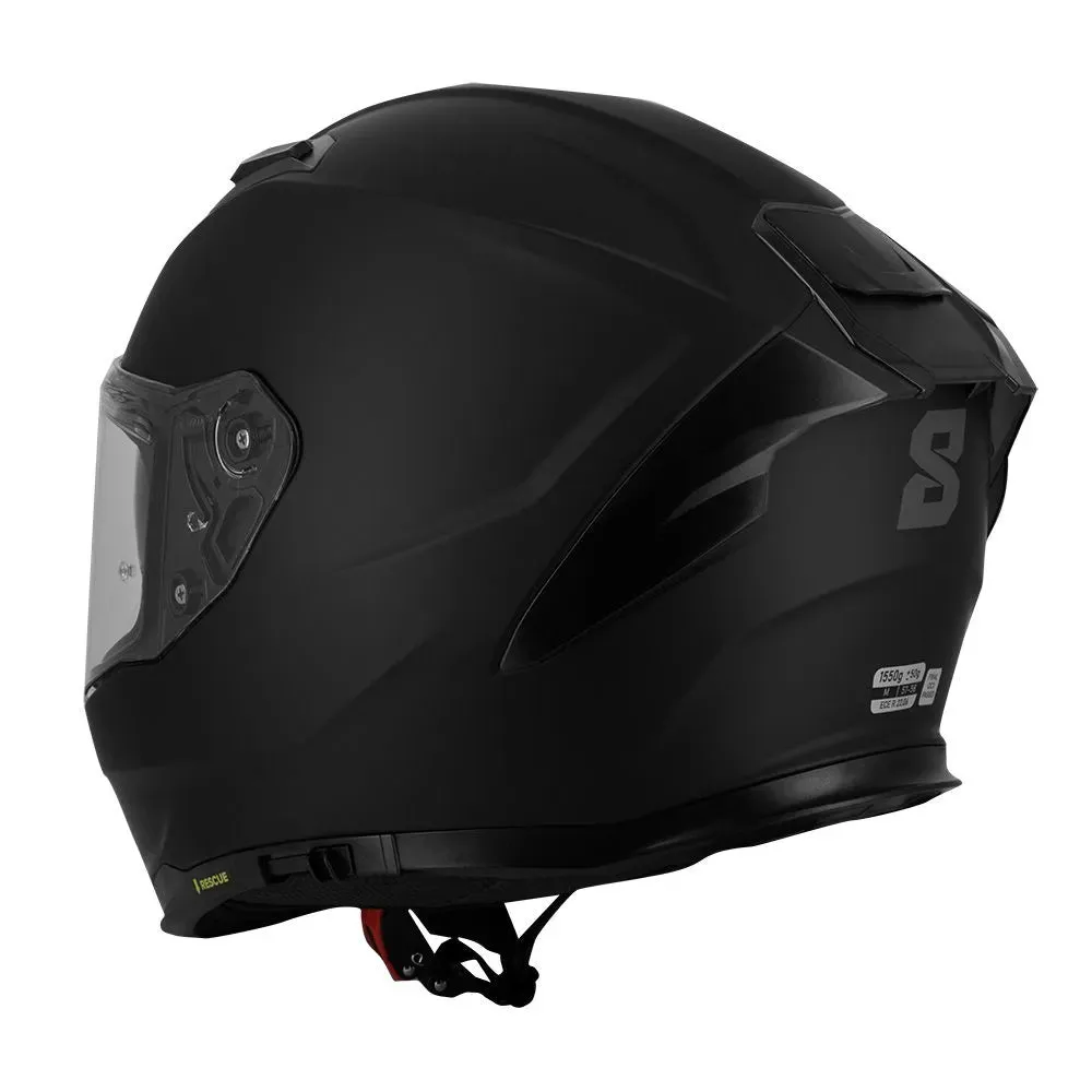 Casque moto Homme Intégral -S442 VENGE R Uni Noir Mat