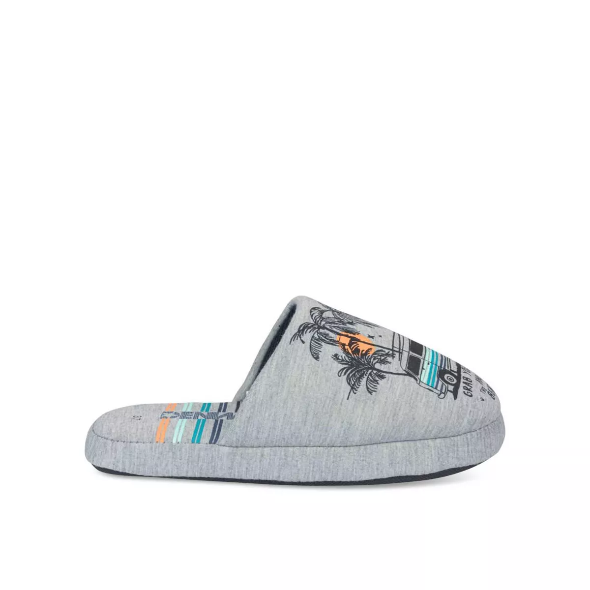 Chaussons GRIS DENIM SIDE