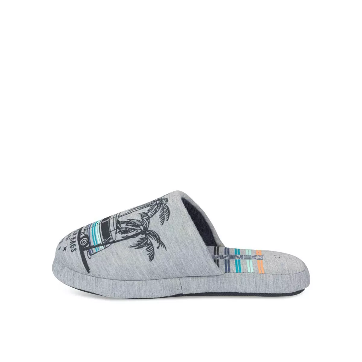 Chaussons GRIS DENIM SIDE