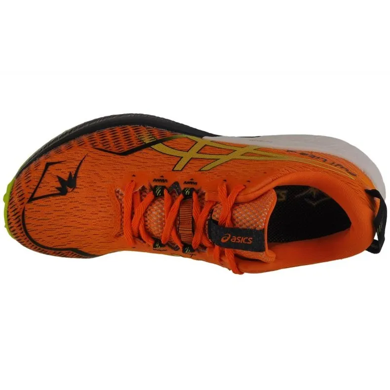 Chaussures de course Asics Fuji Lite 4 M 1011B698-800 orange