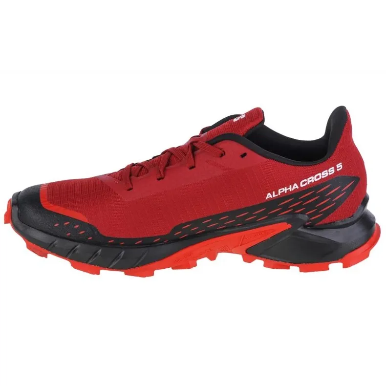 Chaussures de course Salomon Alphacross 5 M 473132 rouge