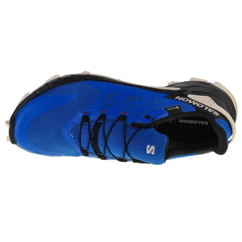 Chaussures de course Salomon Supercross 4 Gtx 417320 bleu