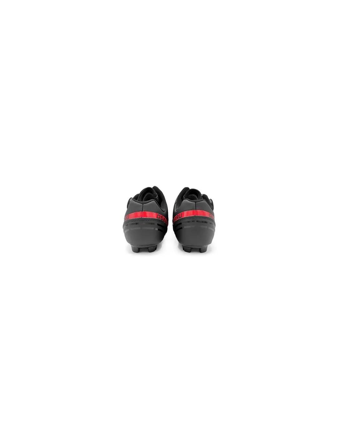 Chaussures de cyclisme Osbru Mtb Ardo Noir/Rouge