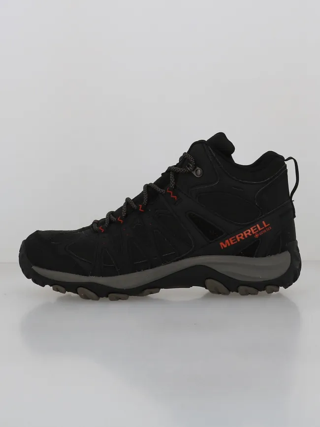 Chaussures de randonnée accentor mid gtx noir homme - Merrell | wimod