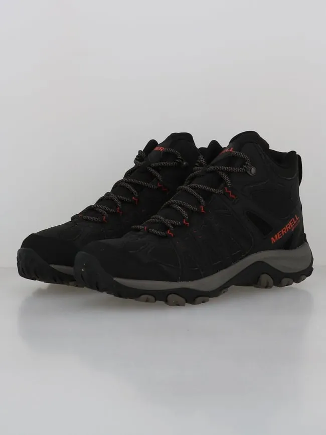 Chaussures de randonnée accentor mid gtx noir homme - Merrell | wimod