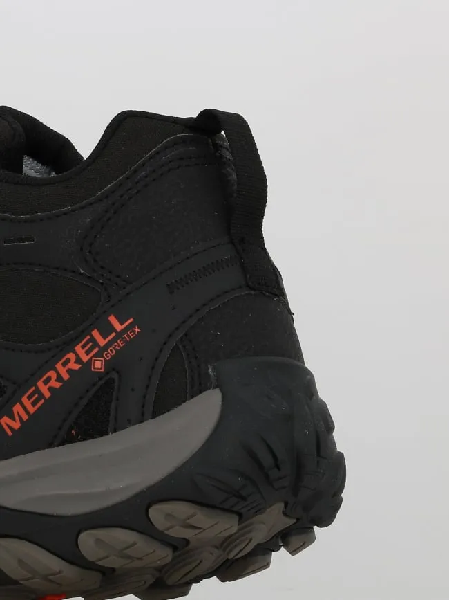 Chaussures de randonnée accentor mid gtx noir homme - Merrell | wimod