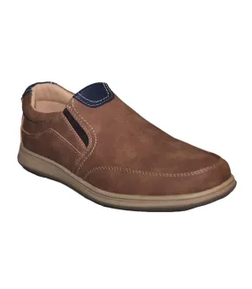 Chaussures décontractées twin gusset homme marron clair Scimitar