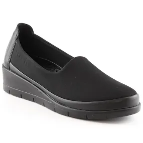 Chaussures à enfiler confortables pour femmes noires T.Sokolski W23-483 le noir