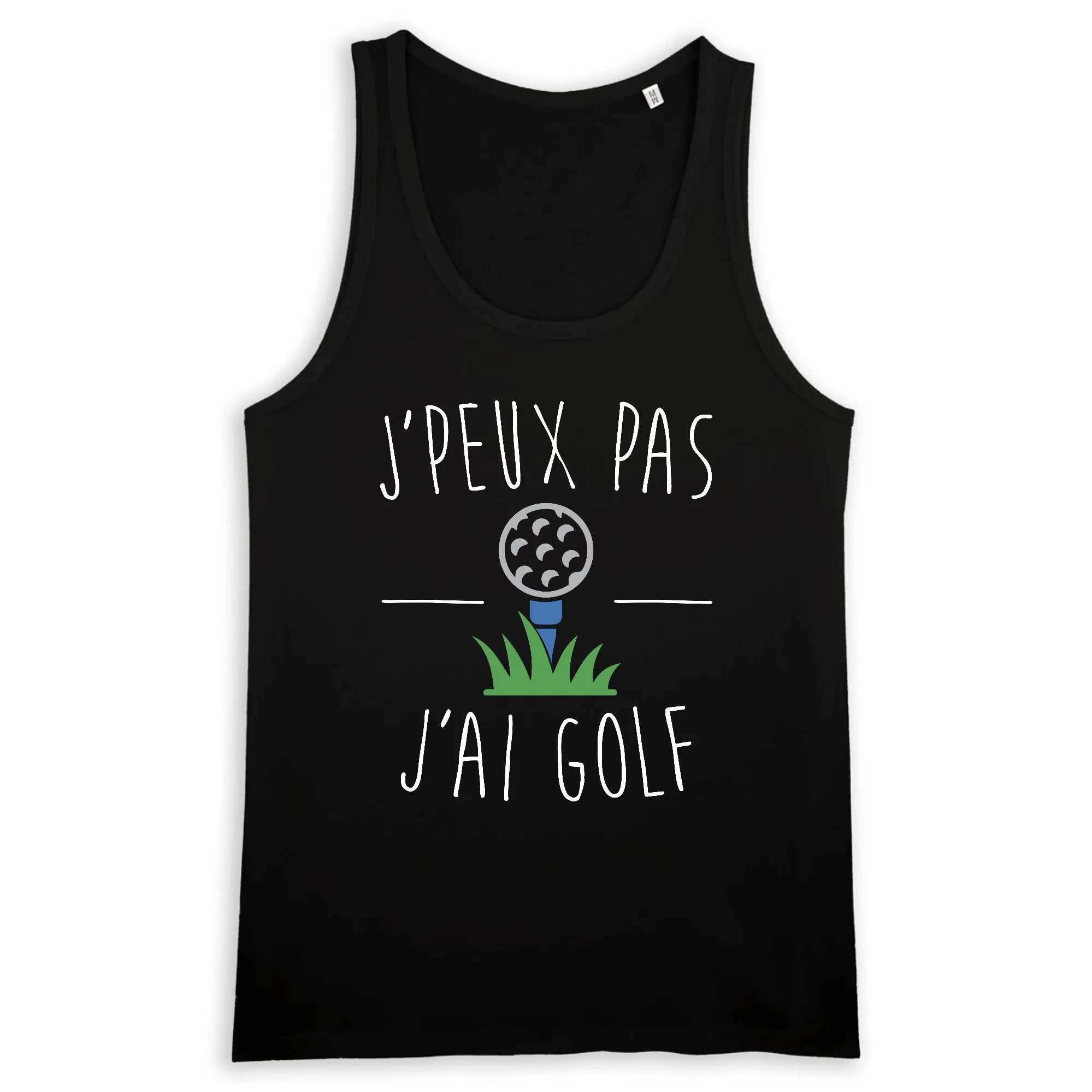 Débardeur Homme J'peux pas j'ai golf