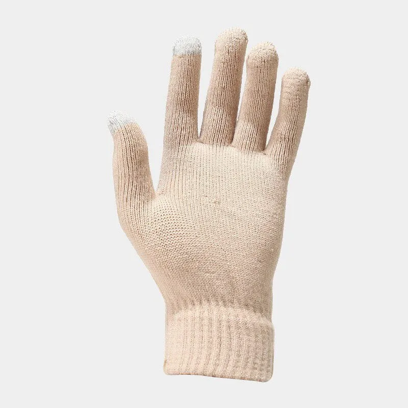 Ensemble  gants et écharpes, bonnet en laine épaisse