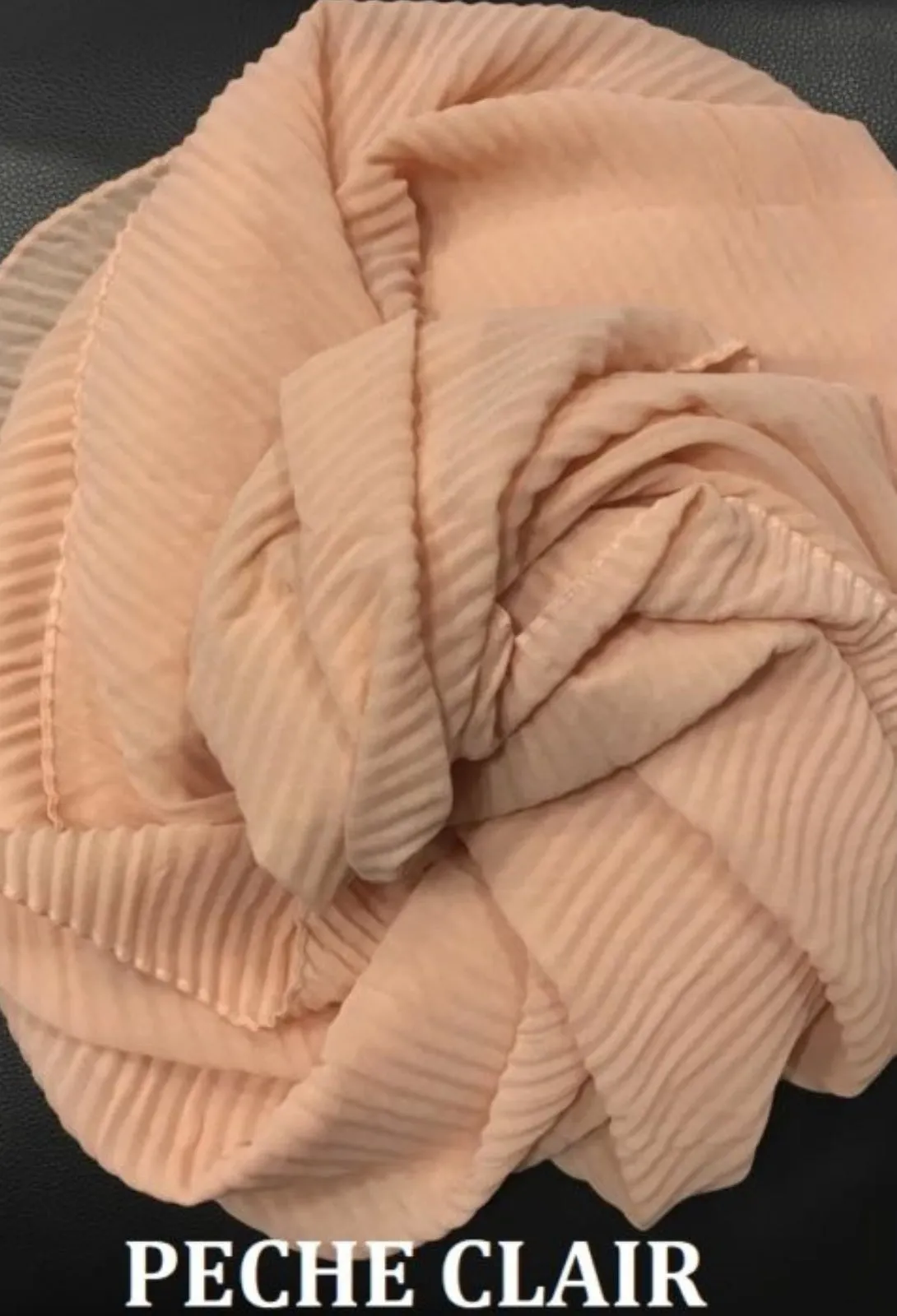 Hijab Gaufre sofia mousseline