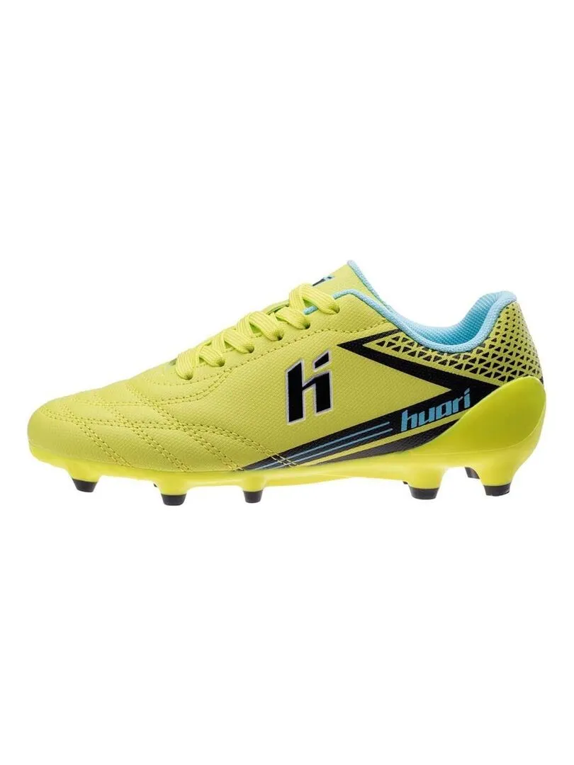 Huari - Chaussures de foot OCTUBRI - Jaune foncé