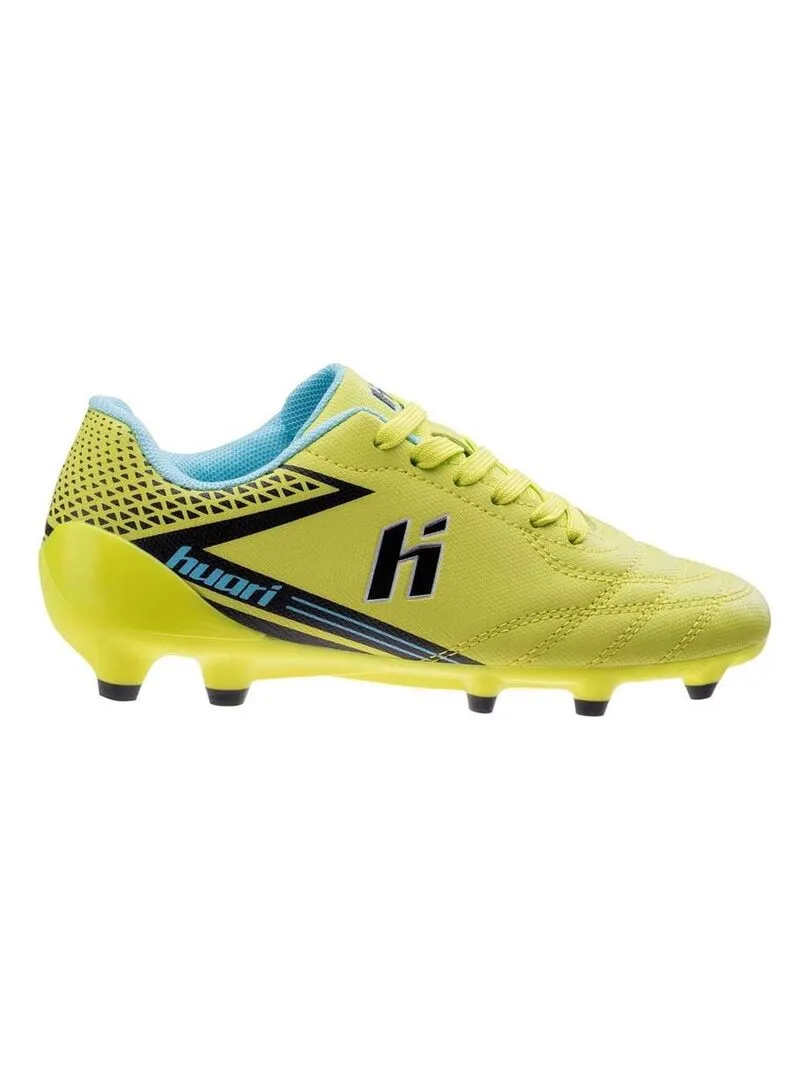 Huari - Chaussures de foot OCTUBRI - Jaune foncé