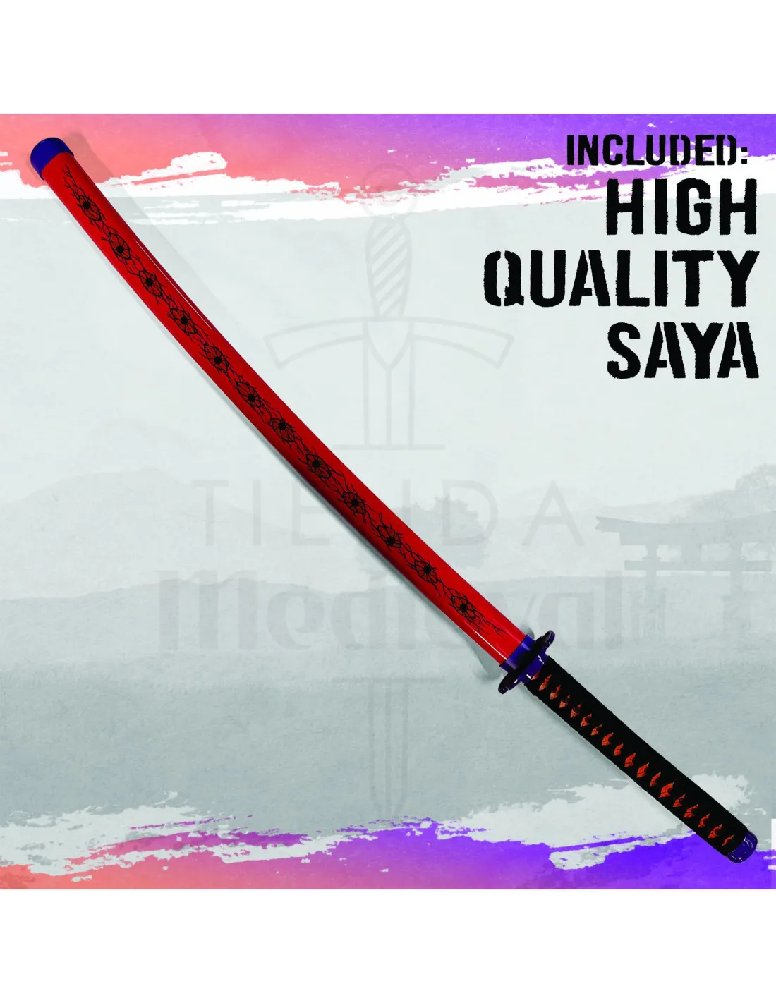Kokushibou Katana - Tueur de Démons : Kimetsu no Yaiba ⚔️ Boutique Épées