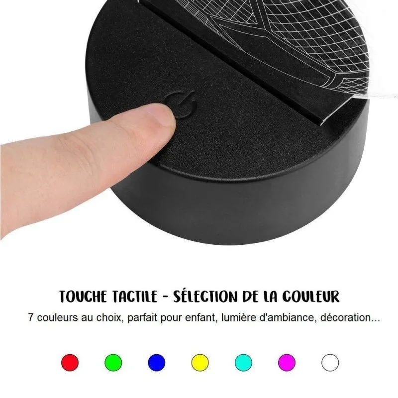 Lampe Surf 3D - Barrel
