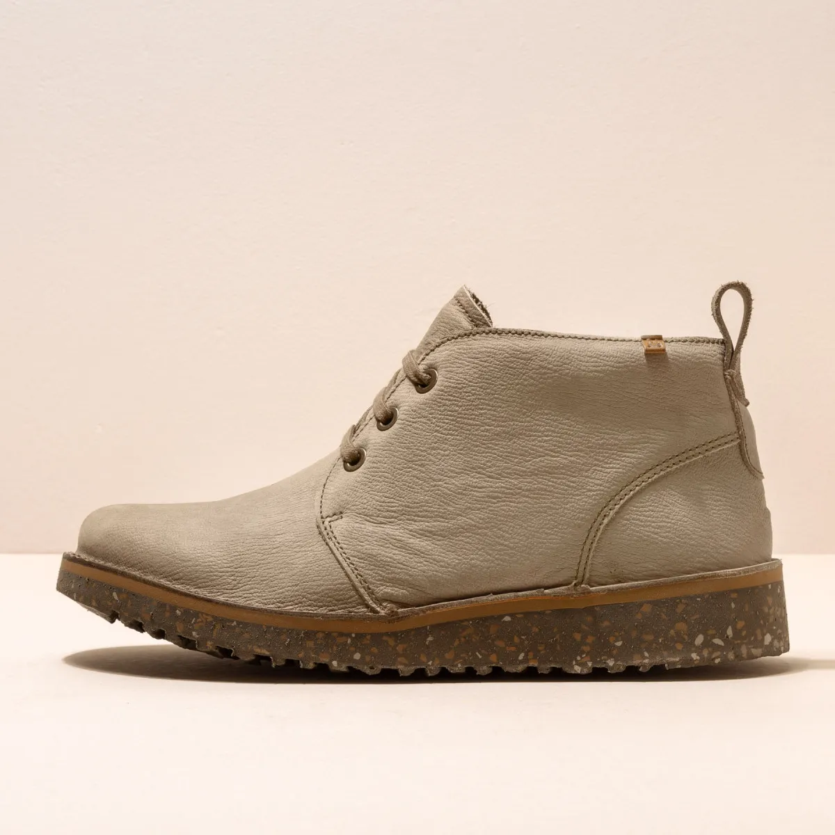 Low boots à lacets - Beige