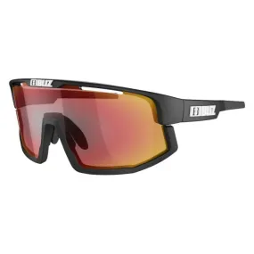 Lunette de sport BLIZ | Lunettes de running BLIZ Vision Matt Black Frame - Brown with Red mutli (Cat. 3) | 52001-14