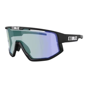 Lunettes de sport BLIZ | Lunettes de running BLIZ Vision Nano Photochromic Matt Black - Lens Brown w blue multi Photocromic (Cat