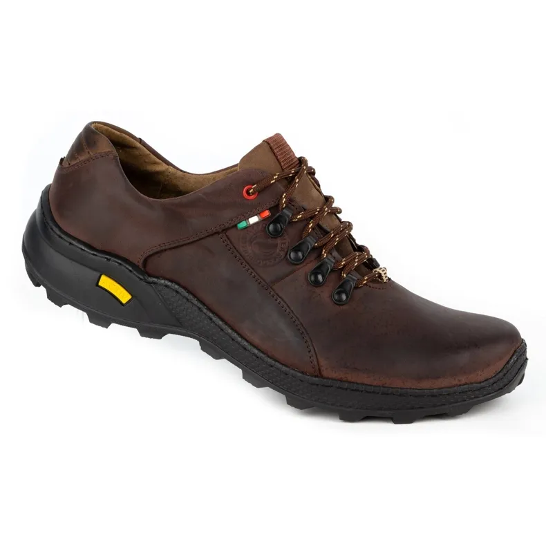 Olivier Chaussures de randonnée homme 296GT marron brun
