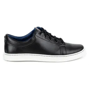 Olivier Chaussures décontractées en cuir pour hommes 946MA noir le noir