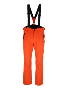 Pantalon de ski softshell homme CATOZA - PEAK MOUNTAIN - Orange