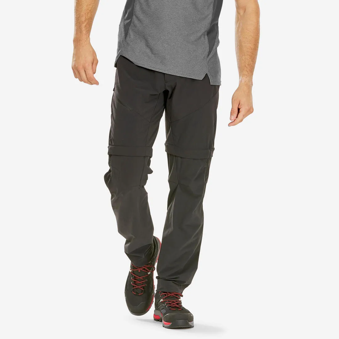 Pantalon modulable de randonnée homme, MH500