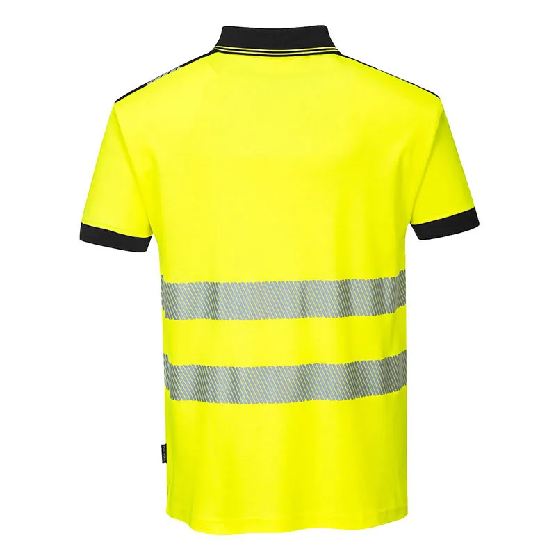 Polo de travail haute visibilité anti-UV PW3 - VPA Industrie