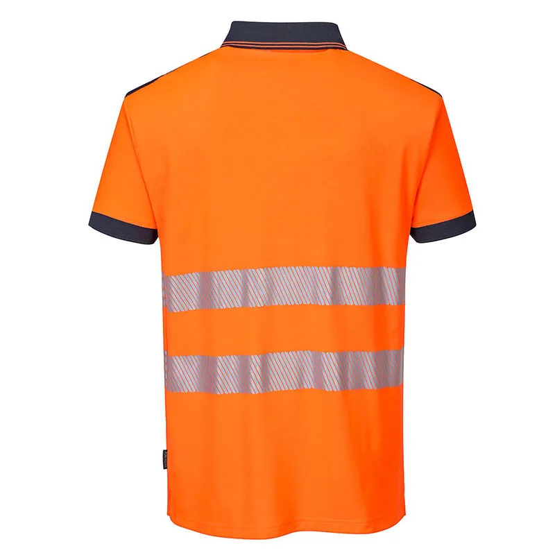 Polo de travail haute visibilité anti-UV PW3 - VPA Industrie