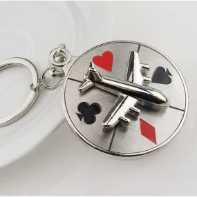 Porte Clés Avion Chance - Mon Aviateur