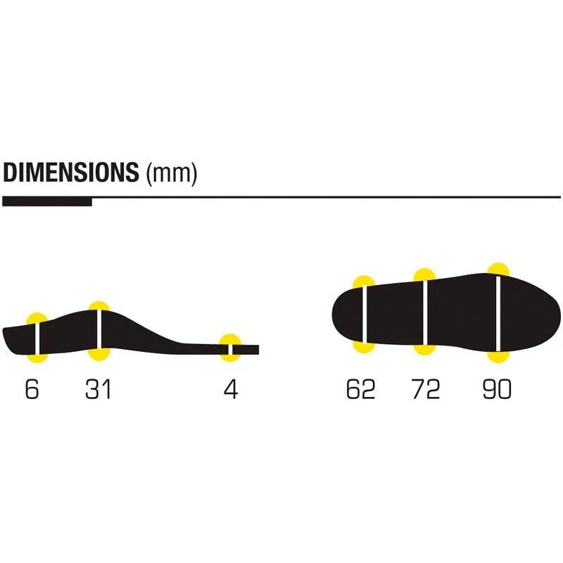 Sidas 3Feet Activ Mid - Semelles | Hardloop