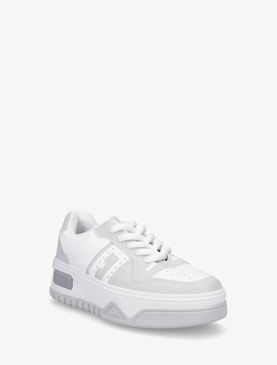 Sneakers à lacets épais